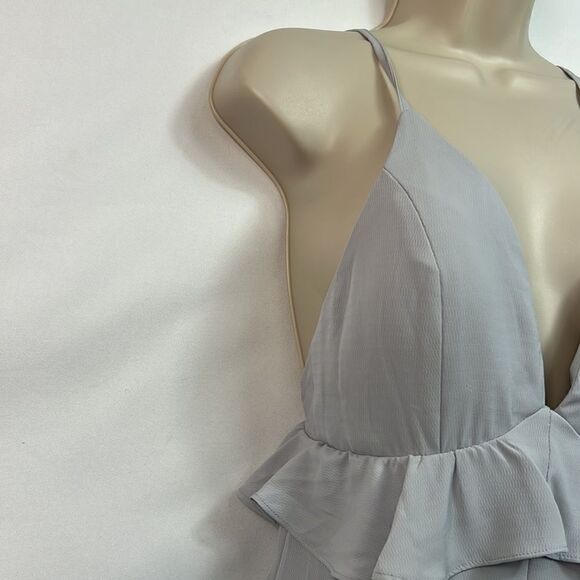 Style State Gray Romper size 8 - Picture 3 of 11